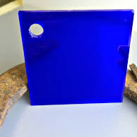 2648 Blue-Light Translucent Acrylic Plexiglass sheet 1/8" x 24" x 47" 