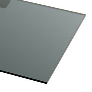 Tinted Smoked Lexan Sheet 3/16" x 72" x 24" Solar Gray color #130 Polycarbonate 