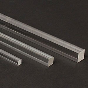 SQUARE ROD, CLEAR